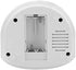 Magnasonic Digital AM/FM Clock Radio with Battery Backup, Dual Alarm, Sleep & Snooze Functions, Display Dimming Option,White (EAAC201)